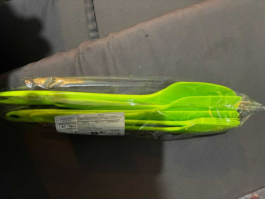 Conjunto de utensílios de pastelaria em silicone – novo