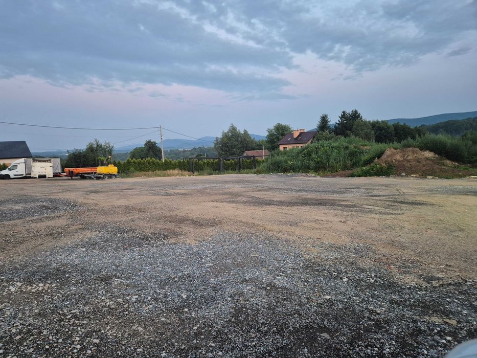 Wynajme  plac w glogoczow  przy drodze E7 powierzchnia  od 100m2 do 3000m2