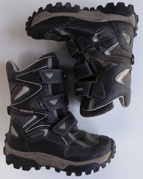 GEOX AMPHIBIOX wysokie buty zimowe dziecięce