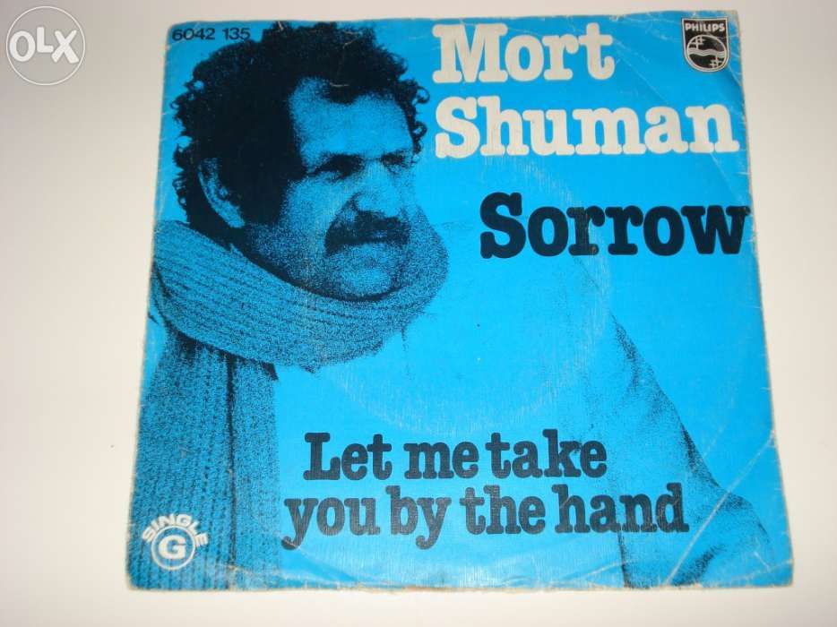 Disco Vinil Single - Mort Shuman - "Sorrow" (1976)