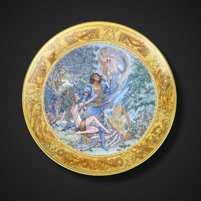 Kolekcjonerski talerz porcelanowy Hutschenreuther Tannhäuser b5/051912