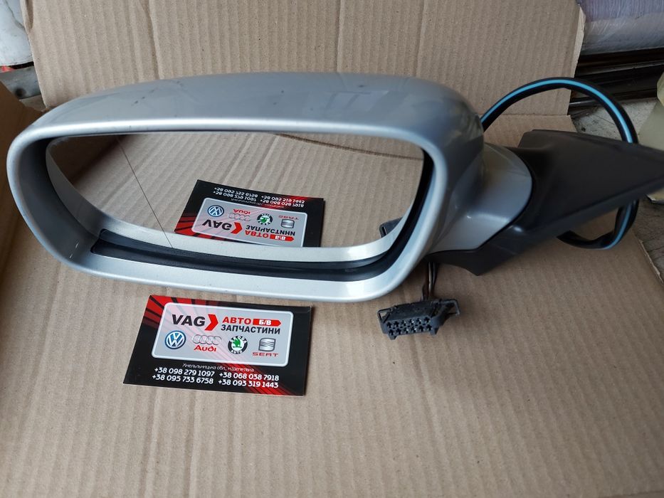 Зеркало заднього виду мех.електро б/в VW Пассат Б3,Б4, Гольф 4,Т-4