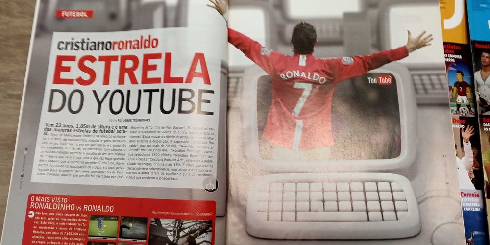 Penthouse novembro Revista Jota com CR7