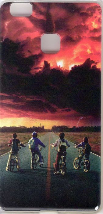 Capa traseira "Stangers Things" para telemóvel Huawei P8