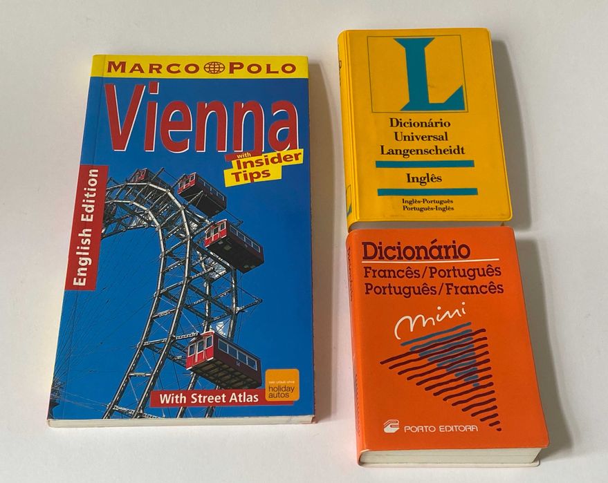 Livros Vienna dicionários Larousse da conjugação Gramática