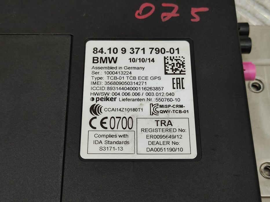 Módulo Bluetooth BMW Serie 3 F30 F31