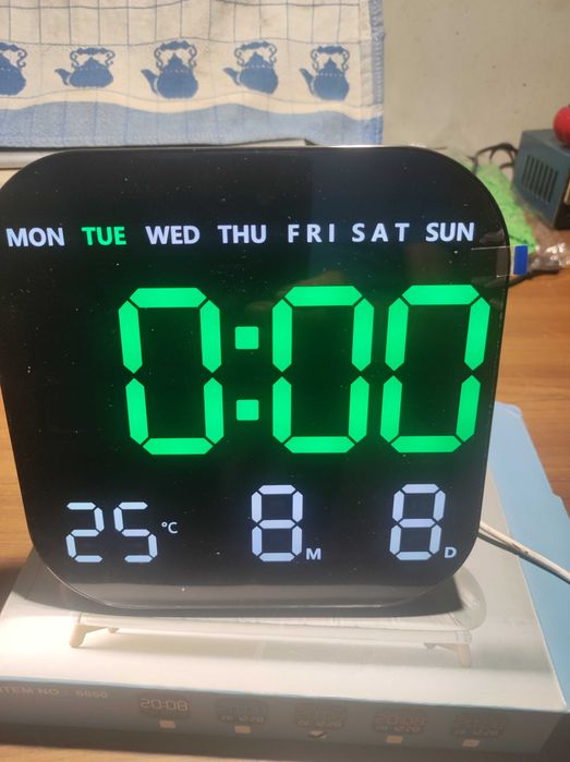 Relógio Digital_ Parede / escritório / sala