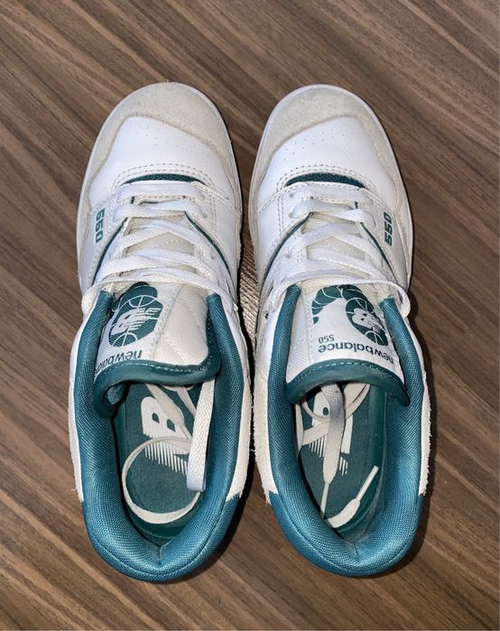 New Balance 550 verdes