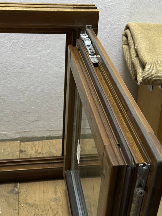 Комплект нових вікон з масива дуба  1,4м х 1м