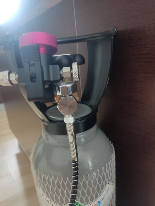 Przetoczka do Napelniania CO2 Quick Connect Róż Nowa Polecam