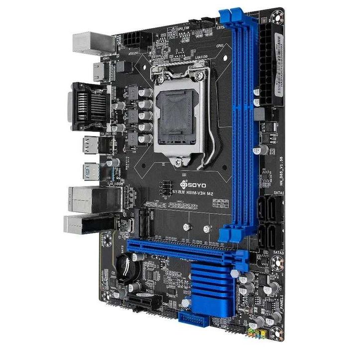 Плата Intel ZX-B85 Підтримка SSD M.2 NVMe socket 1150