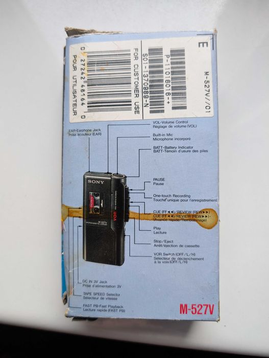 Диктофон Sony M-527V