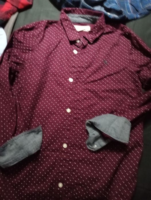 Camisas de flanela.e outras de algodão