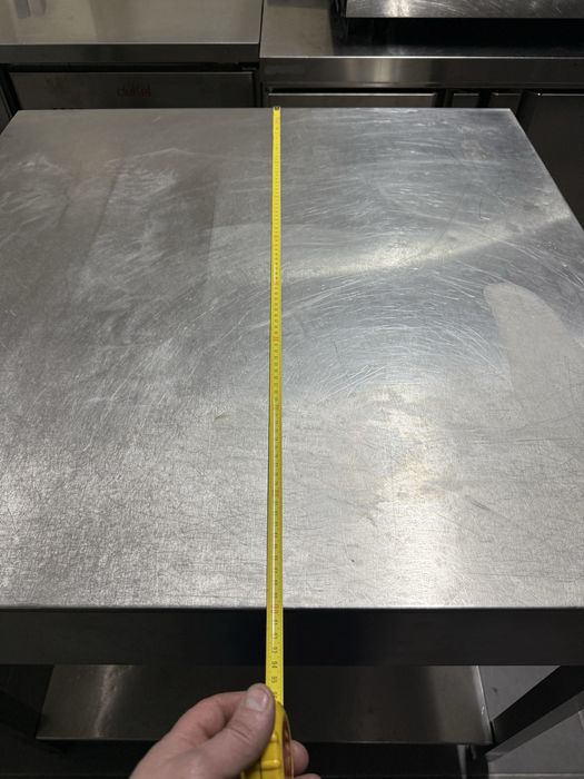 Mesa quadrada de centro para cozinha / café , com prateleira