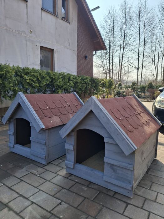 Buda dla psa ocieplona.solidna Transport