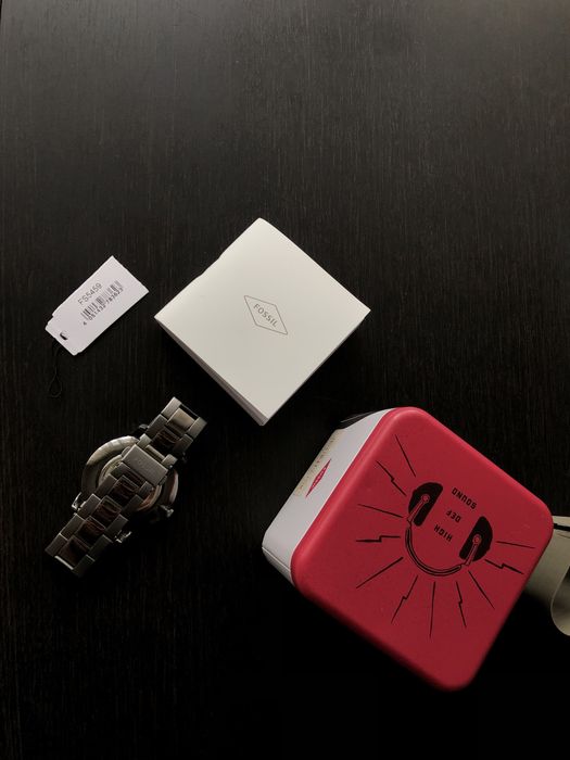 Fossil Minimalist fs 5459 stainless stell watch аналоговые часы