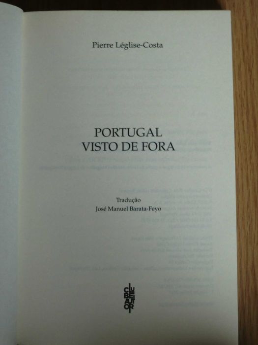 Portugal Visto de Fora de Pierre Léglise-Costa
