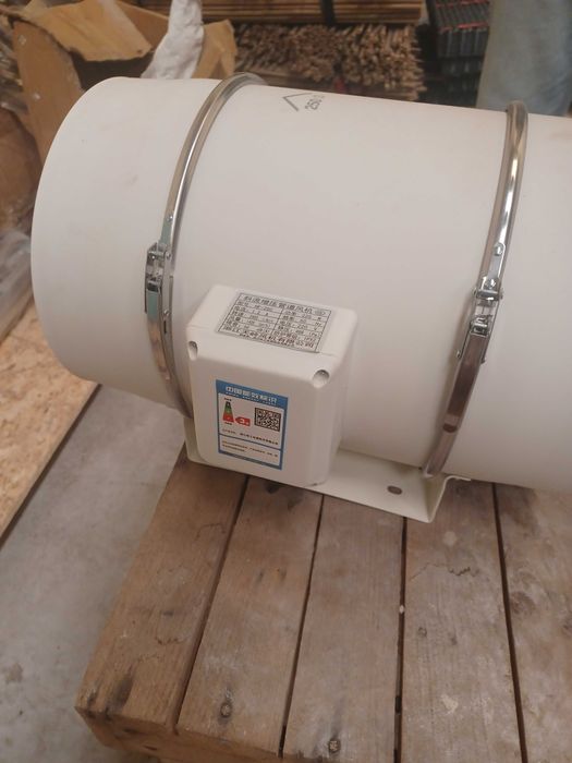 Extrator / Ventilador de Conduta em Linha Diagonal HF-250 (Ø 250mm)