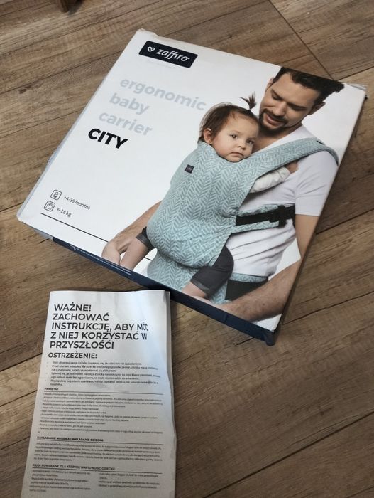 Nosidło ergonomiczne Zaffiro City