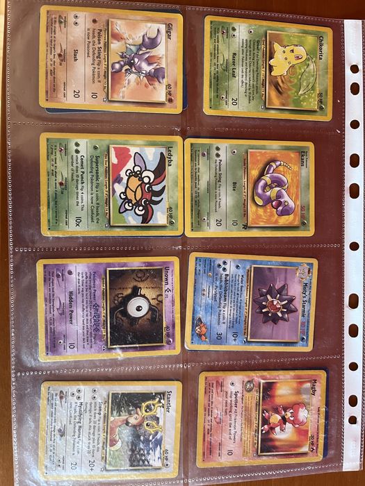 Cartas pokemon - versão ingles