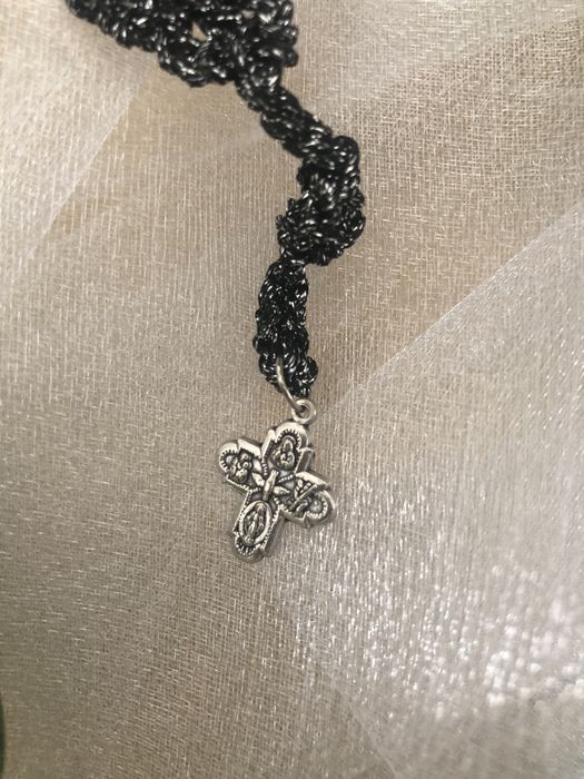 Terços feitos em crochet classico