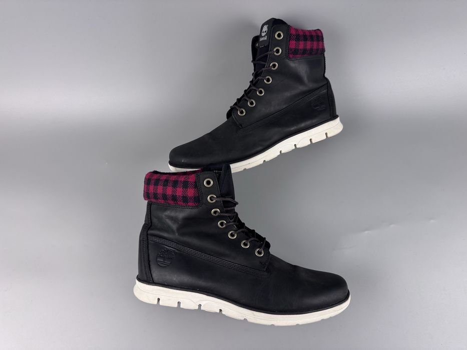 Розмір 44 28 см Шкіряні черевики Timberland 6 Inch Premium Black