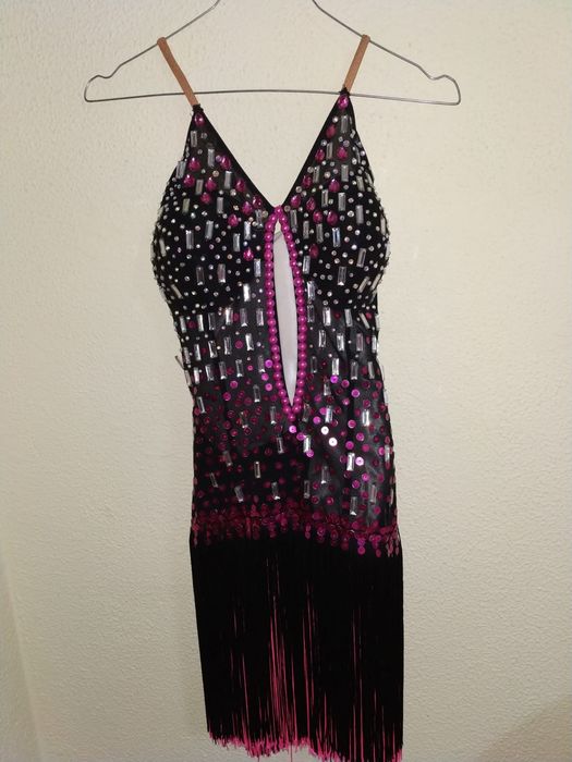 Vestido danças de salão - latinas