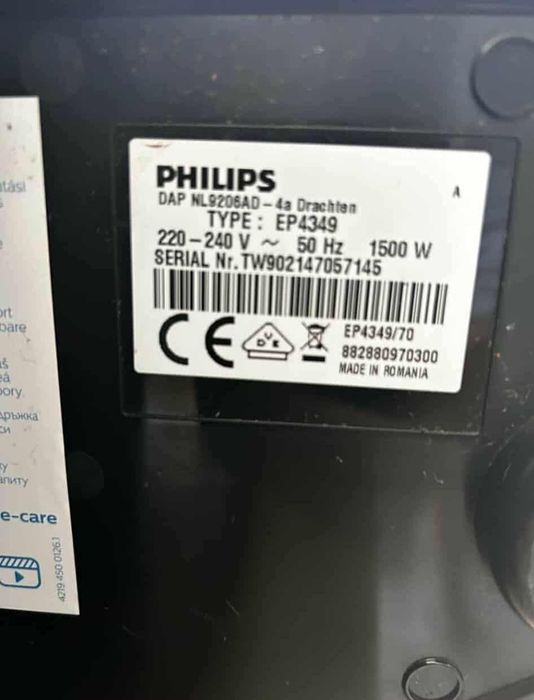 Philips LatteGo 4349 jak nowy!