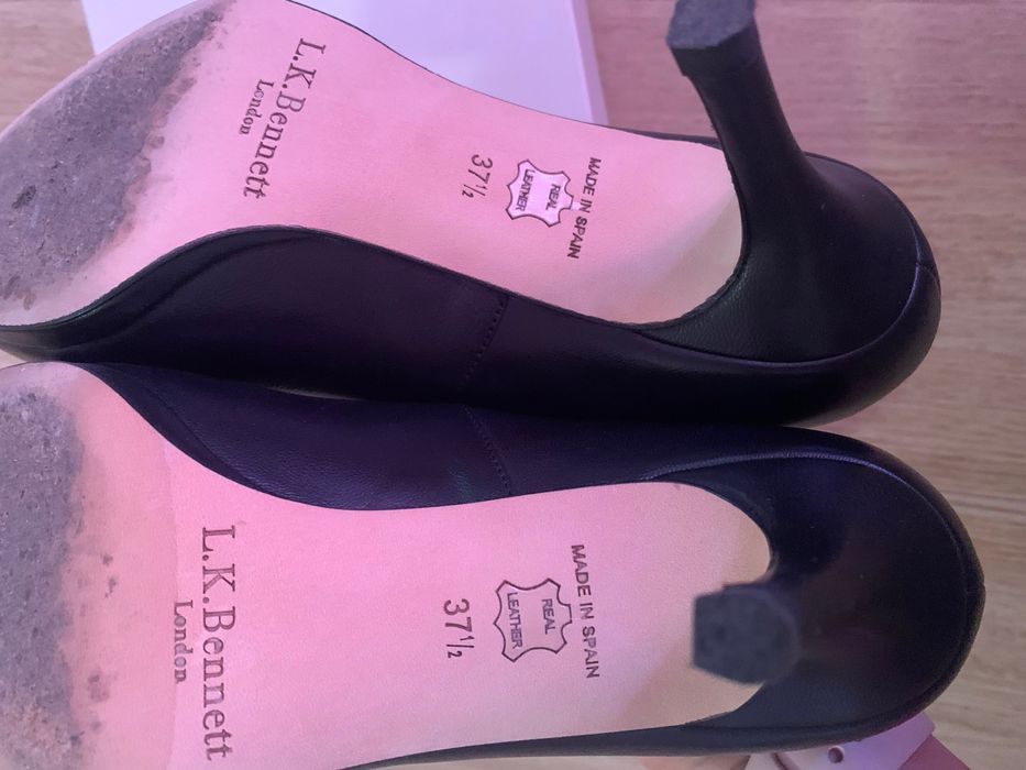 Туфлі чорні L.K. Bennett London 38