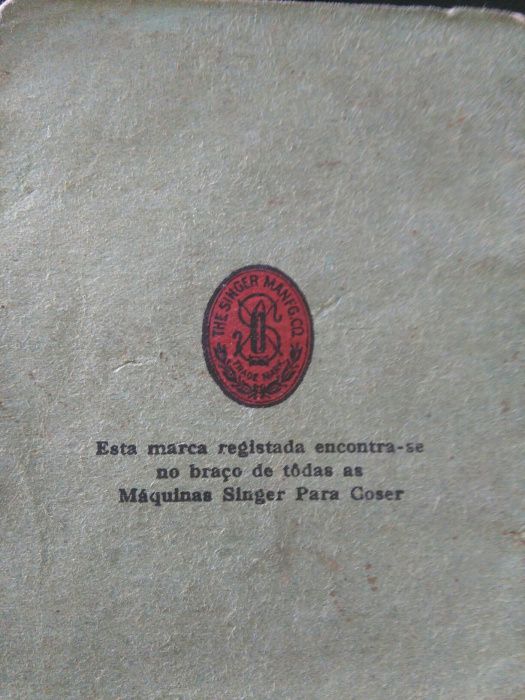 Máquina de Costura antiga, marca Singer