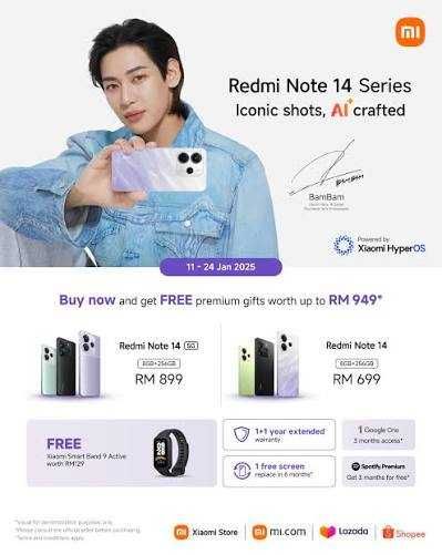 SUPER XIAOMI REDMI NOTE 14 5G. Pamięć 8\256gb