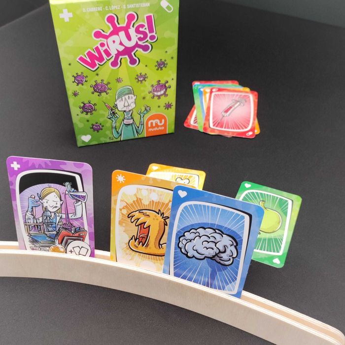 Stojak na karty 4 szt - Terraformacja Marsa, Wsiąść do Pociągu, UNO.