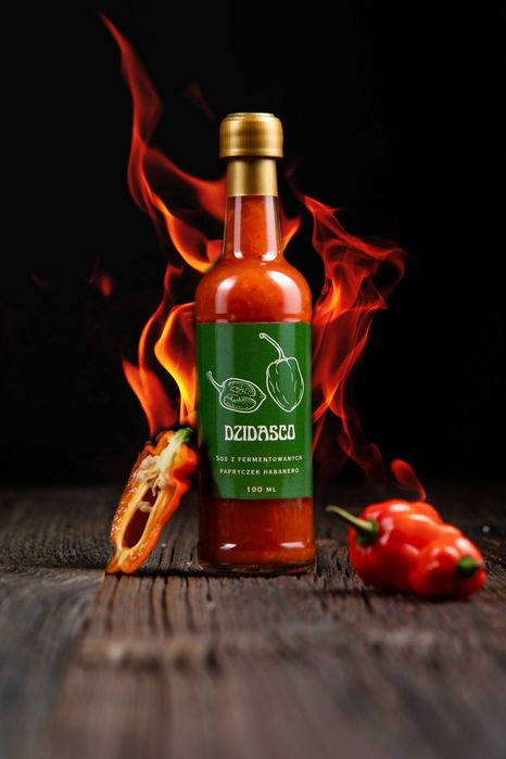 Sos ostry z papryczek Dzidasco Habanero