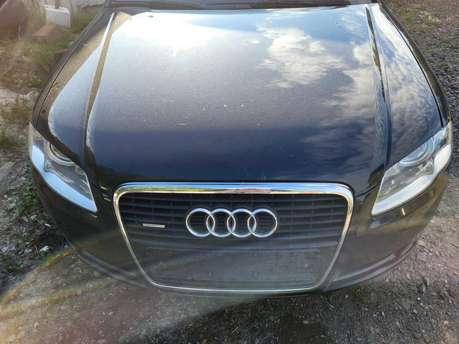 A4 B7 LZ9Y kompletny przód Stan do założenia ksenony,