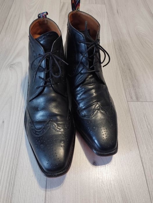 Buty skorzane meskie za kostke klasyczne Melvin & Hamilton 46