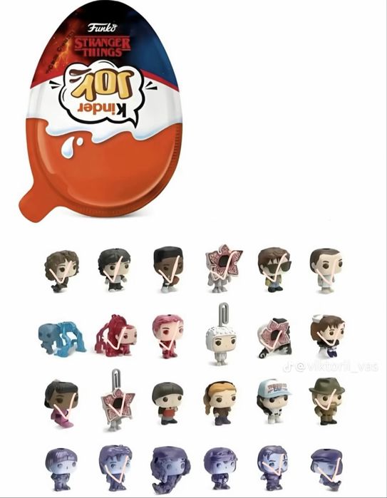 Обмен фигурок Очень страные дела