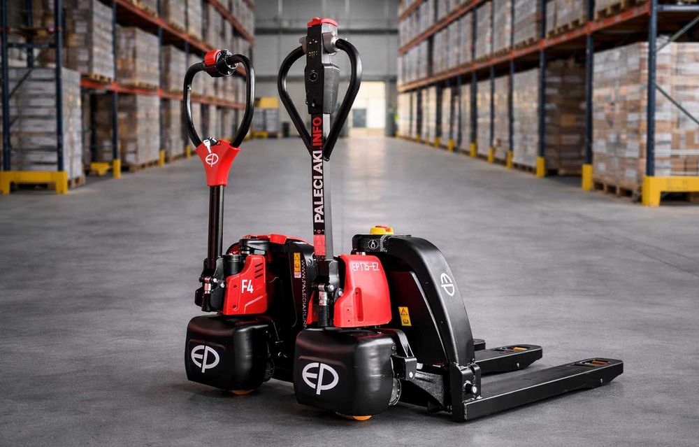 Elektryczny Paleciak / Elektryczny Wózek Paletowy – nowe, +20 modeli