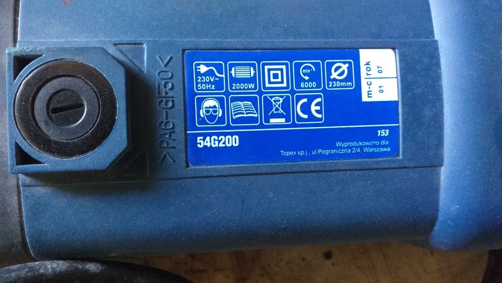 Szlifierskie kątowa 230v