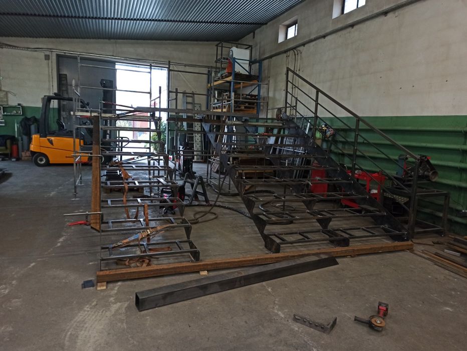 Zakład ślusarski, spawacz mag, spawanie, cięcie blach laserem pn1090