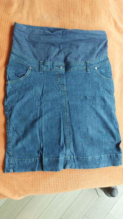 Spódnica ciążowa jeans r. S