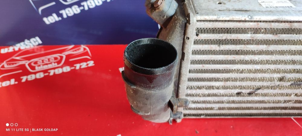 Intercooler Lewy Przód VW Passat B5 2.5 Q Manual 02 Blask Gołdap