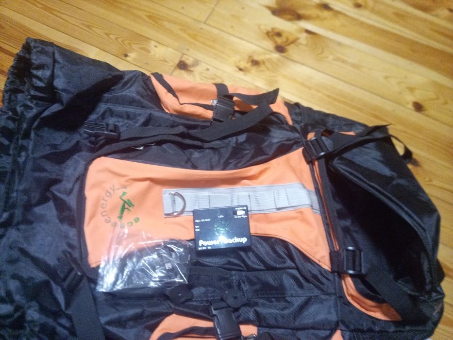 Рюкзак з сонячною системою акумулятор переходники вир-во Польщі