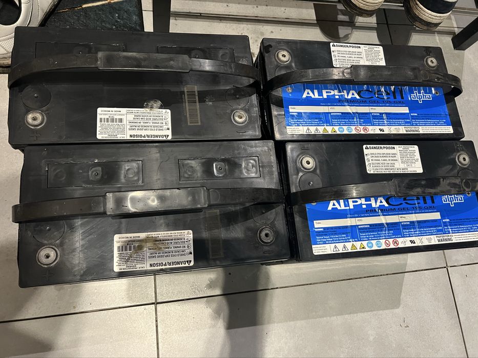 Magazyn Energi 5kw 10 kw akumulator zelowy 110ah 12v