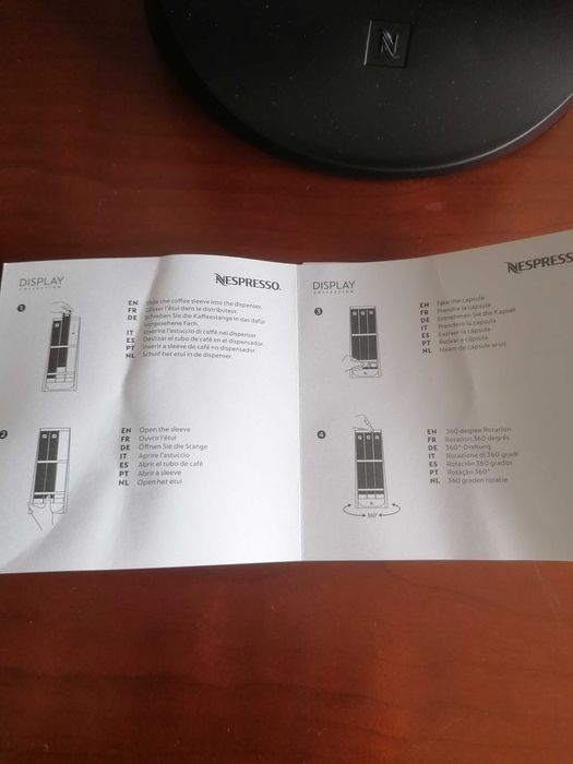 Dispensador de cápsulas Nespresso