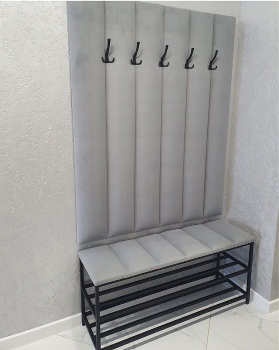 Банкетка для взуття + Вішак для одягу.