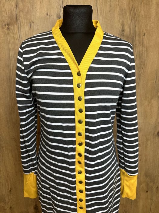 Bluza narzutka paski i napy M