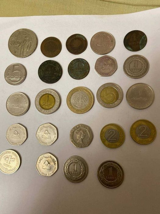 Продам різні монети світу Ціна за все