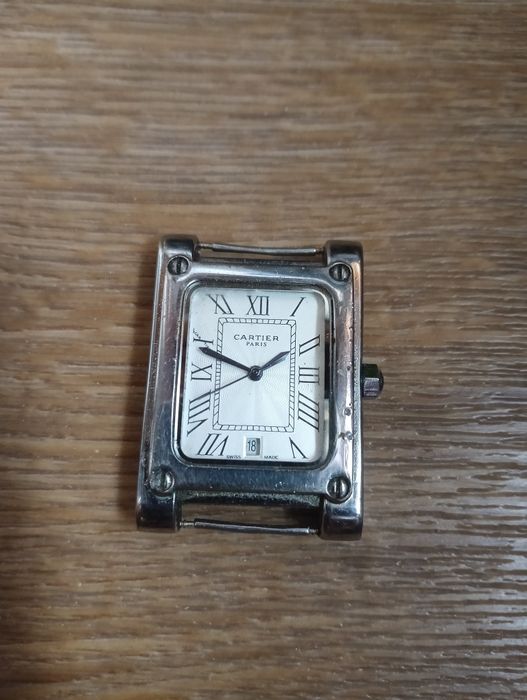 Часы Cartier tank. Автоподзавод.