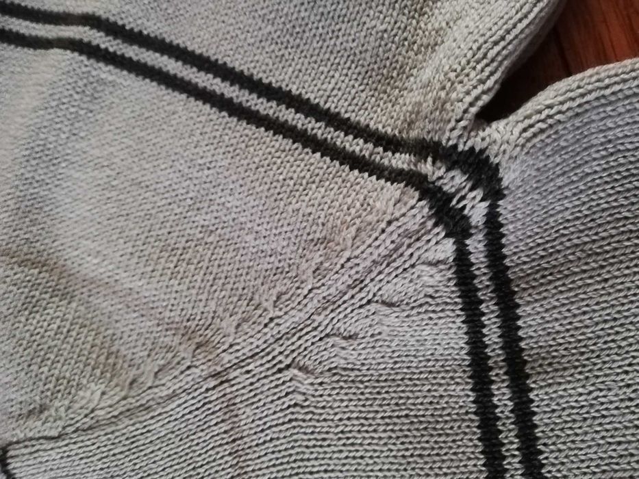 Sweter męski typu polo  M