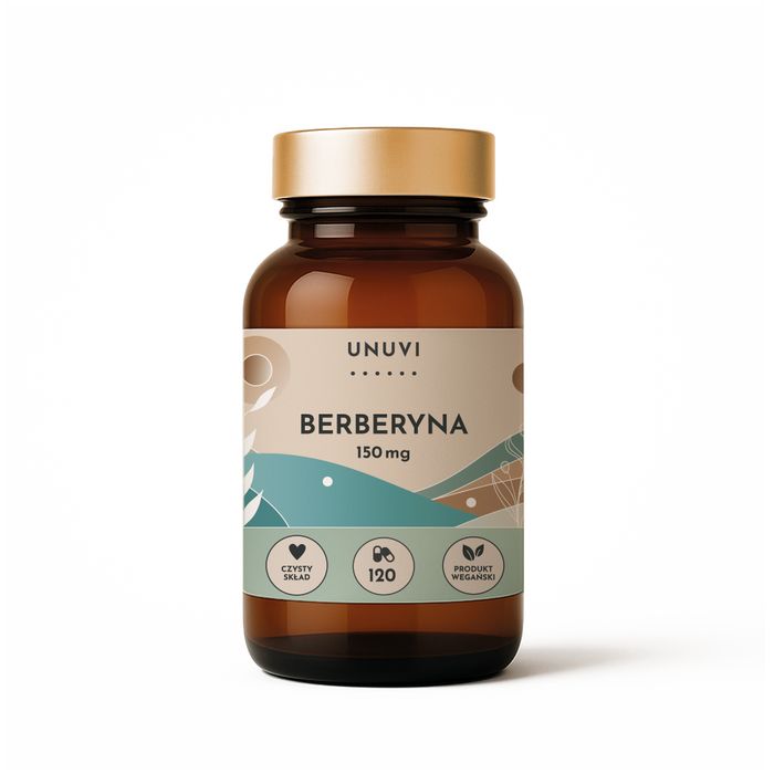 UNUVI - Berberyna  150 mg | 120 kapsułek wegetariańskich